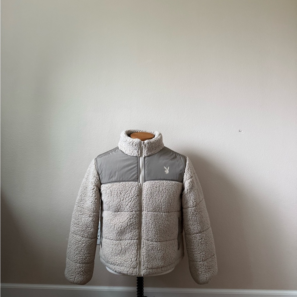 Kids Gray Puffer Jacket